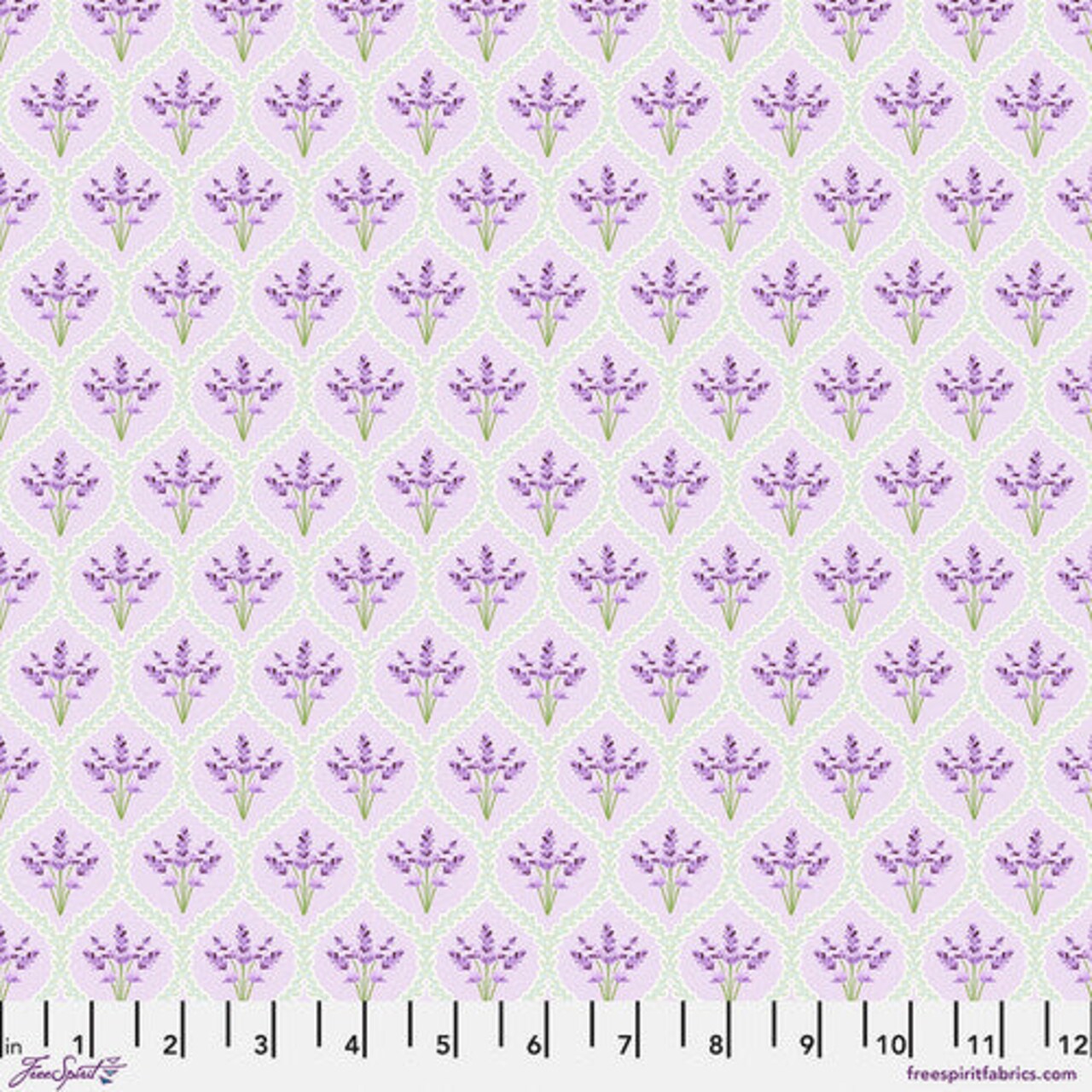 Fabric FreeSpirit Lavender Violetta New Traditional by the Quarter Yard PWLA009.LAVENDER